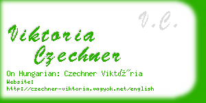 viktoria czechner business card